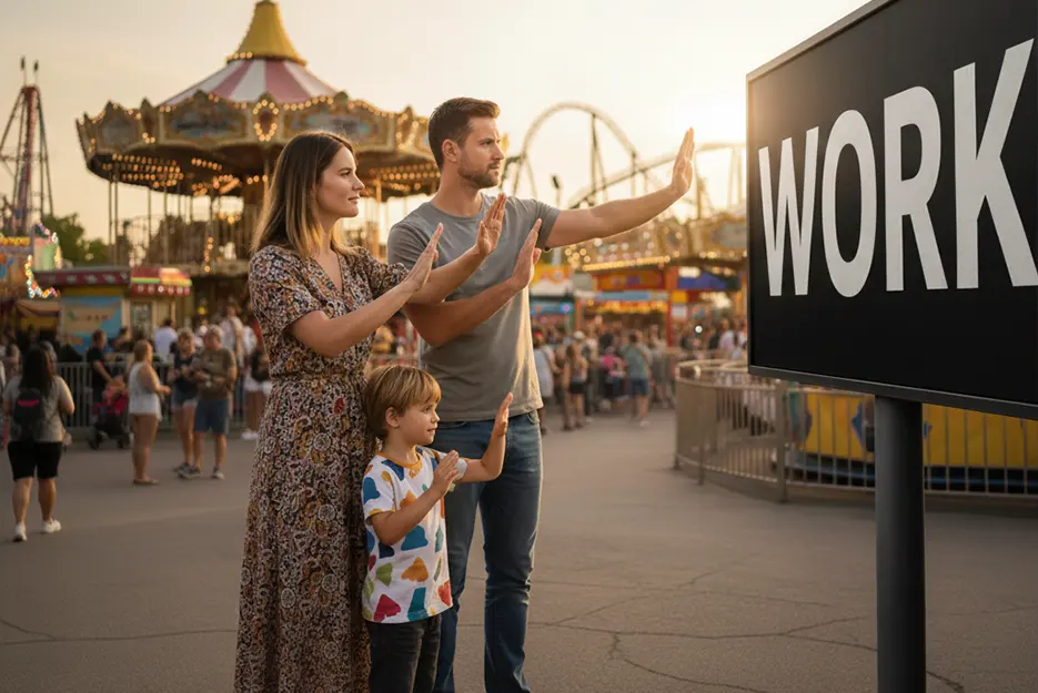 تعیین زمان برای تفریح و سرگرمی